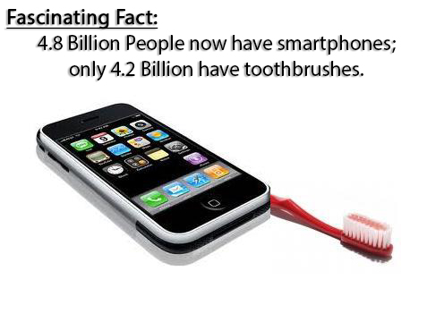 How to avoid cavities: actually USE your toothbrush and floss every day, not just your phone!