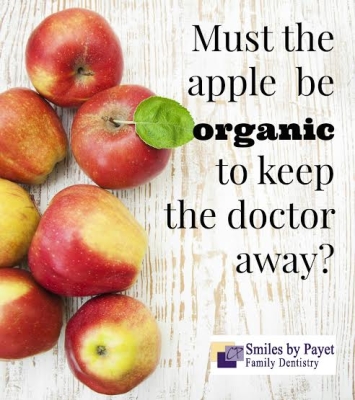 Charlotte dentist Dr. Payet doesn't buy organic food