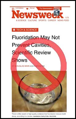 Newsweek's reporting on fluoride is misleading, says Charlotte dentist