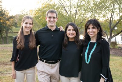 Dr. & Mrs. Payet with their daughters